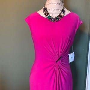 Beautiful Dress BNWOT, Size 6, color Fuchsia Pink